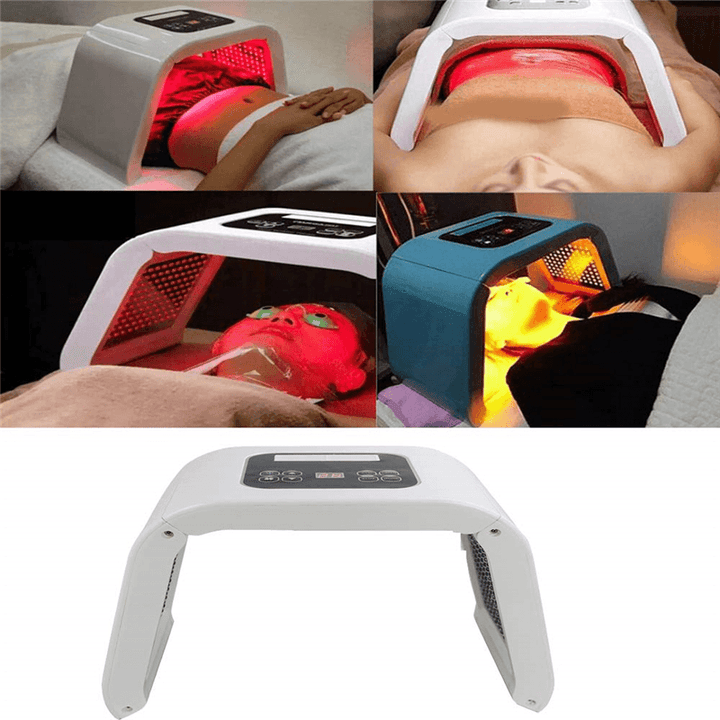 7 Color PDT LED Light Therapy Skin Rejuvenation Anti-Aging Facial Beauty Machine - Trendha
