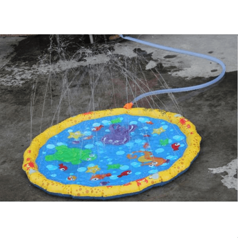 Summer Children'S Outdoor Play Water Games Beach Mat Lawn Sprinkler Cushion Toys - Trendha