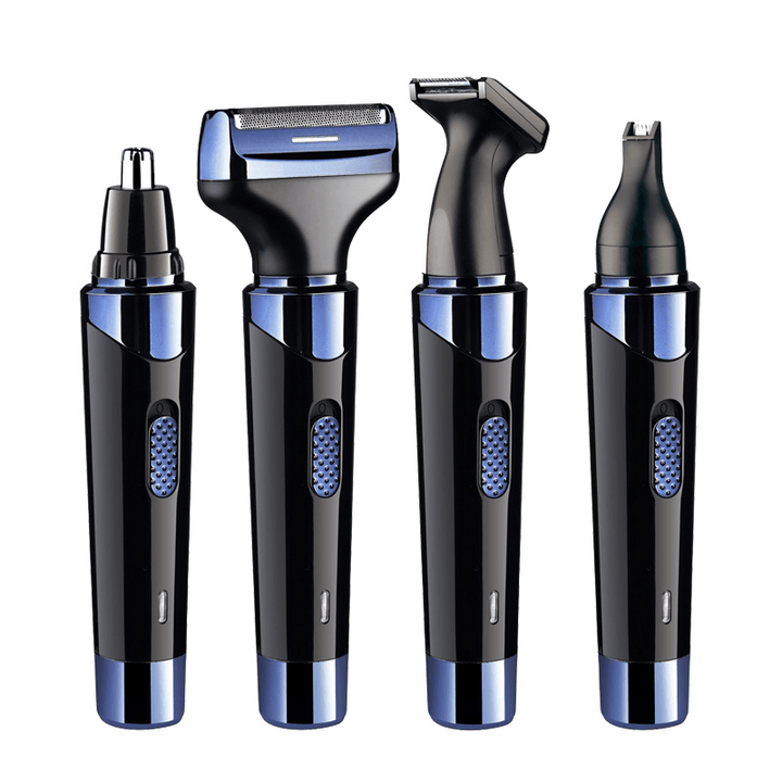 4 in 1 Electric Mini Washable Shaver Hair Trimmer Nose Hair Remover Multifunction Men Epilator - Trendha
