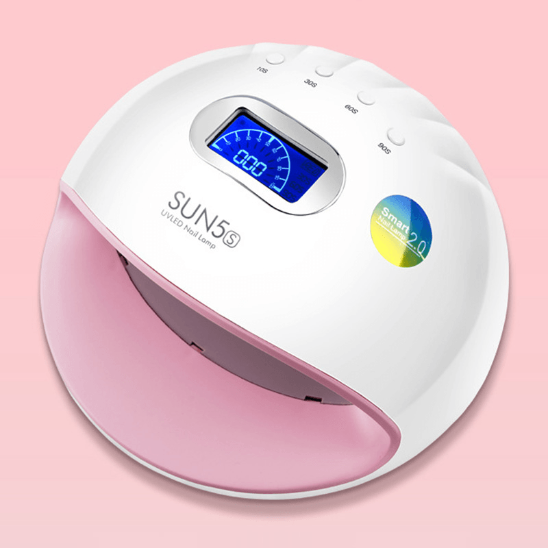72W UV Lamp Nail Lamp for Manicure Nail Dryer for All Gels Polish with Automatic Sensor Smart Temperature Control Eu Plug - Trendha