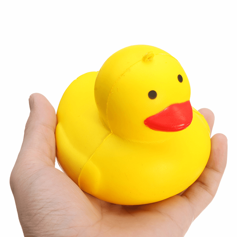 Squishy Yellow Duck 10Cm Soft Slow Rising Cute Animals Collection Gift Decor Toy - Trendha