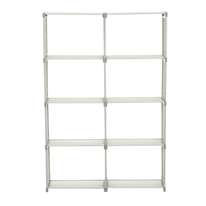 Double Rows Bookshelf Storage Shelve for Books Children Book Rack Bookcase for Home Supplies - Trendha