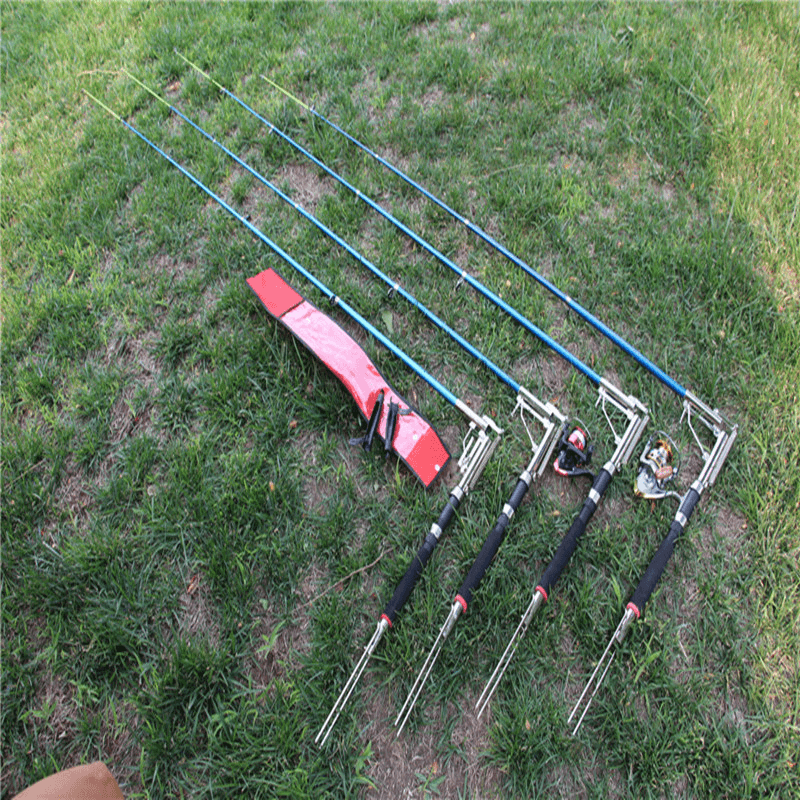 Automatic Fishing Rod Fishing Rod Pole Spring Rod Fishing Rod Support Package Supplies a Full Set of Special Offer - Trendha