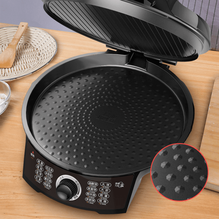 LIVEN LR-X2901 Electric Baking Pan Crepe Maker 1200W Knob Control Three Gears Firepower from Ecological Chain - Trendha