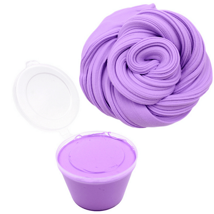 Fluffy Foam Slime Clay Ball Supplies DIY Light Soft Cotton Charms Slime Cloud Craft Antistress Toy - Trendha
