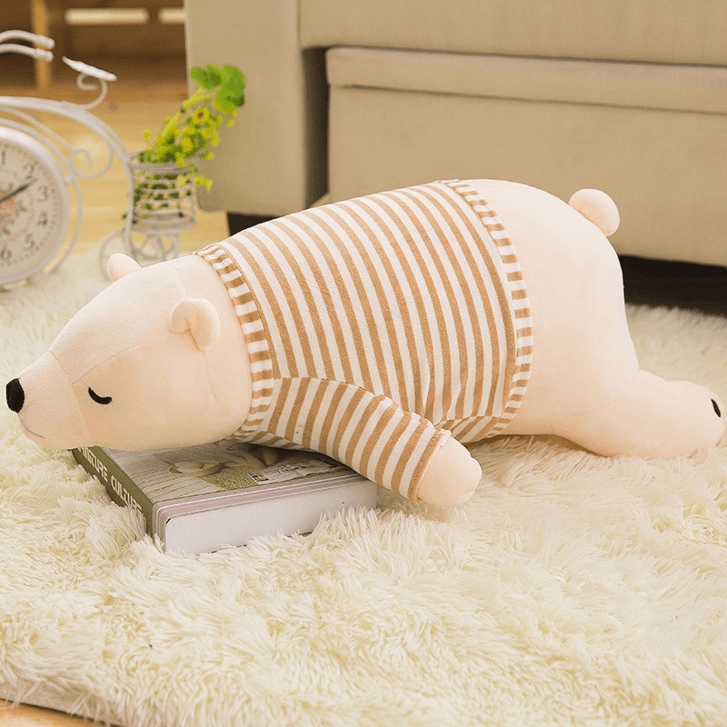 4 Styles Cute Cartoon Plush Polar Bear Doll PP Cotton Filling Home Decor Child Plush Toys - Trendha