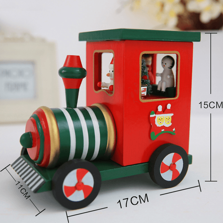 Christmas Music Box Birthday Gift Music Toy Reindeer Train Design - Trendha