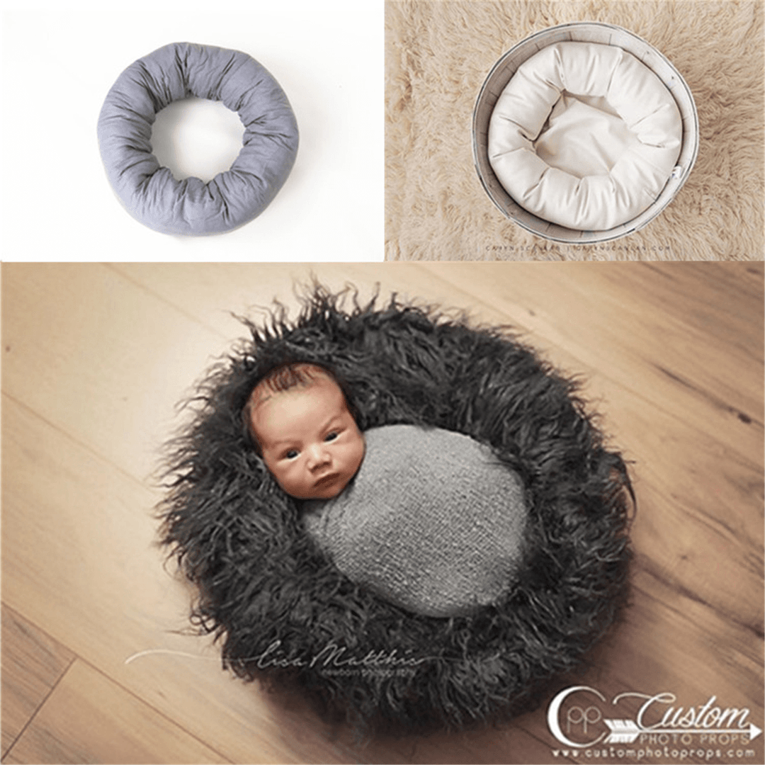 2Pcs Newborn Photography Props Posing Pillow Cushion Baby Positioner Photo Props - Trendha