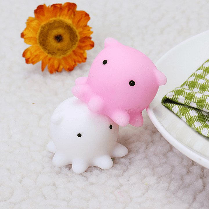 Octopus Squishy Squeeze Cute Mochi Healing Toy Kawaii Collection Stress Reliever Gift Decor - Trendha