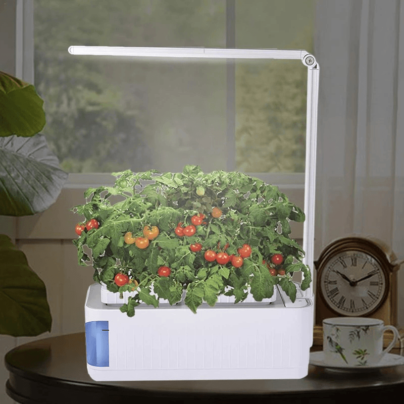 Intelligent Desk LED Lamp Hydroponic Herb Indoor Garden Kit Multi-Function Flower Vegetable Plant Growth Light - Trendha