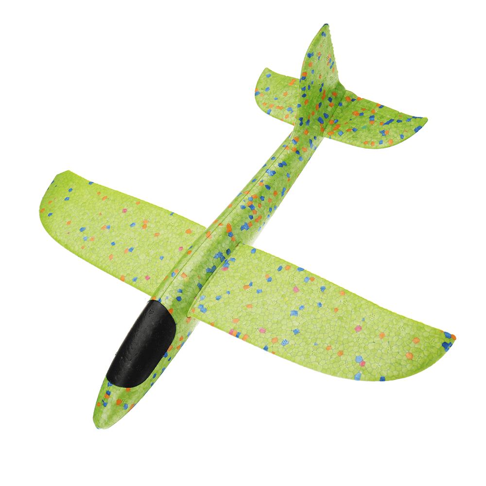 4PCS 35Cm Big Size Hand Launch Throwing Aircraft Airplane Glider DIY Inertial Foam EPP Plane Toy - Trendha