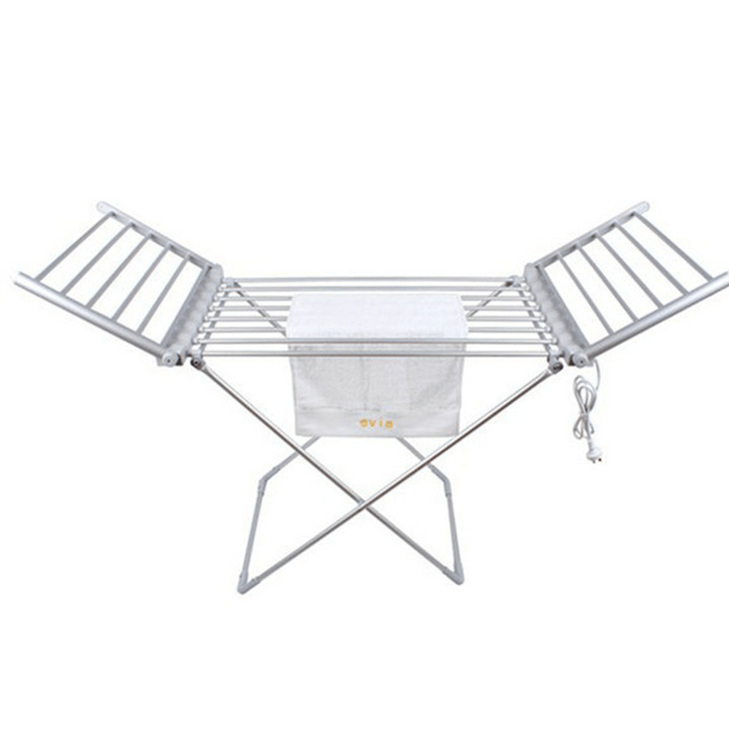 230W Portable Foldable Electric Cloth Dryer Drying Rack Thermostatic Clothes Drying Rack Household Aluminum Alloy Rack - Trendha