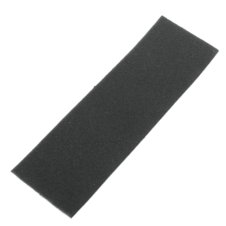 12Pcs 110Mm X 35Mm Black Wooden Fingerboard Skateboard Foam Grip Tape Stickers - Trendha