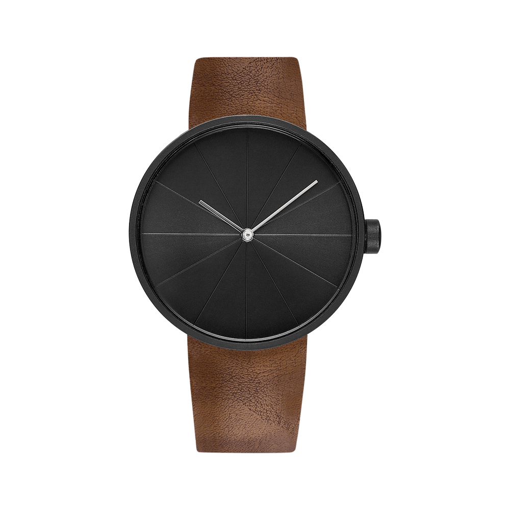 YAZOLE 520 the Turntable Simple Art Dial Leather Strap Men Casual Quartz Watch - Trendha