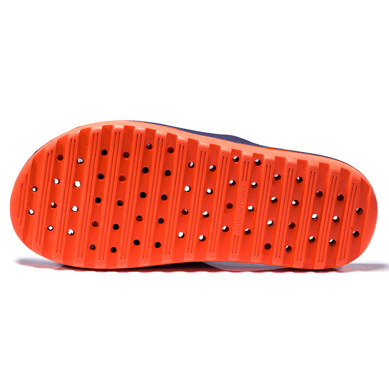 Men'S Waterproof Breathable Non-Slip Wear-Resistant Hollow and Soft Sole Slippers - Trendha