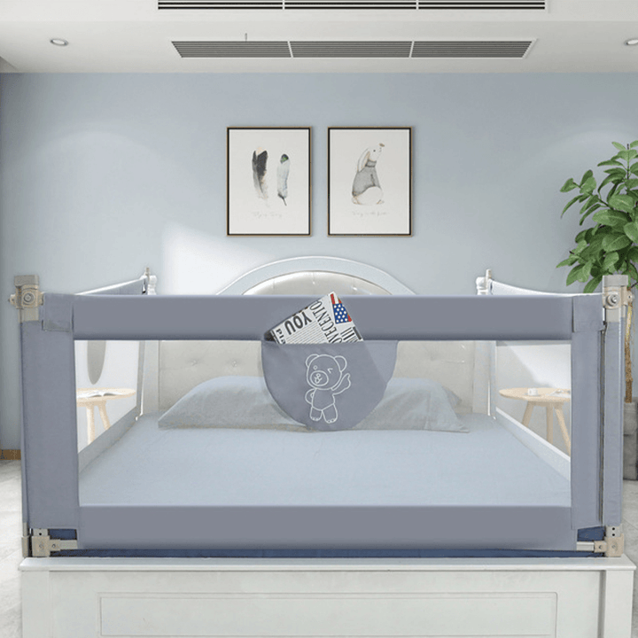 2M Portable Bed for Baby Guardrail Kids Playpen Safety Rails Security Fence - Trendha