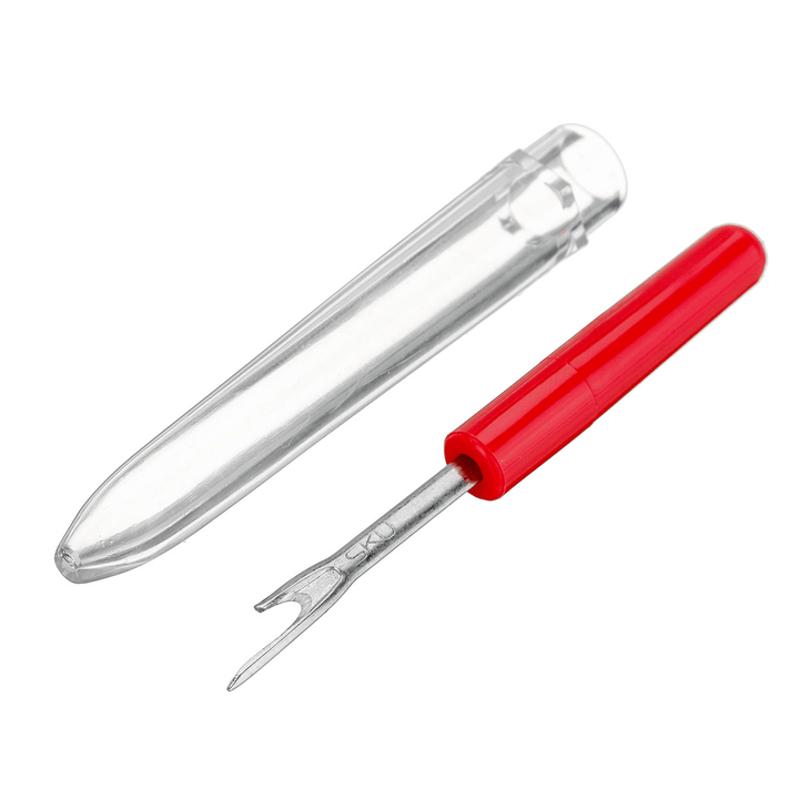 100PCS Sewing Kit Thread Roll Scissor Tape Pin Thimble Hand Sewing Needle Set - Trendha