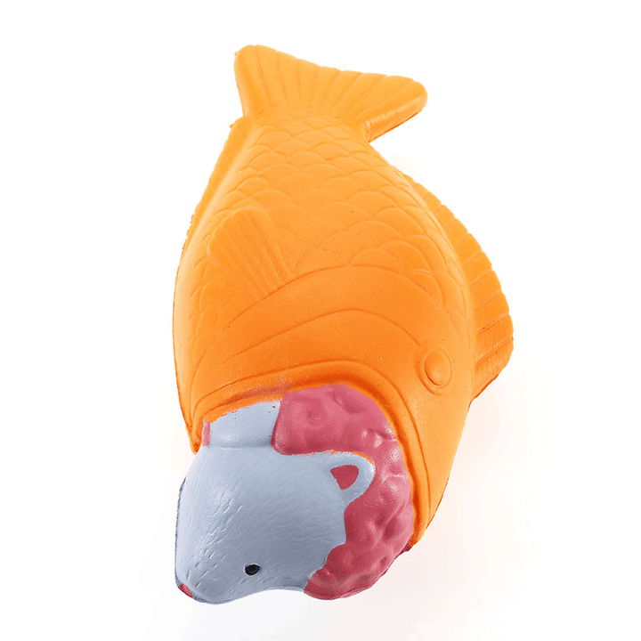 Squishy Fish Sheep Bread Cake 15Cm Slow Rising with Packaging Collection Gift Decor Soft Toy - Trendha