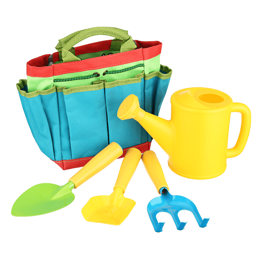 Kids Gardening Tool Sets Children Garden Tool Kit Bag Shovel Children Garden Tool Toys - Trendha