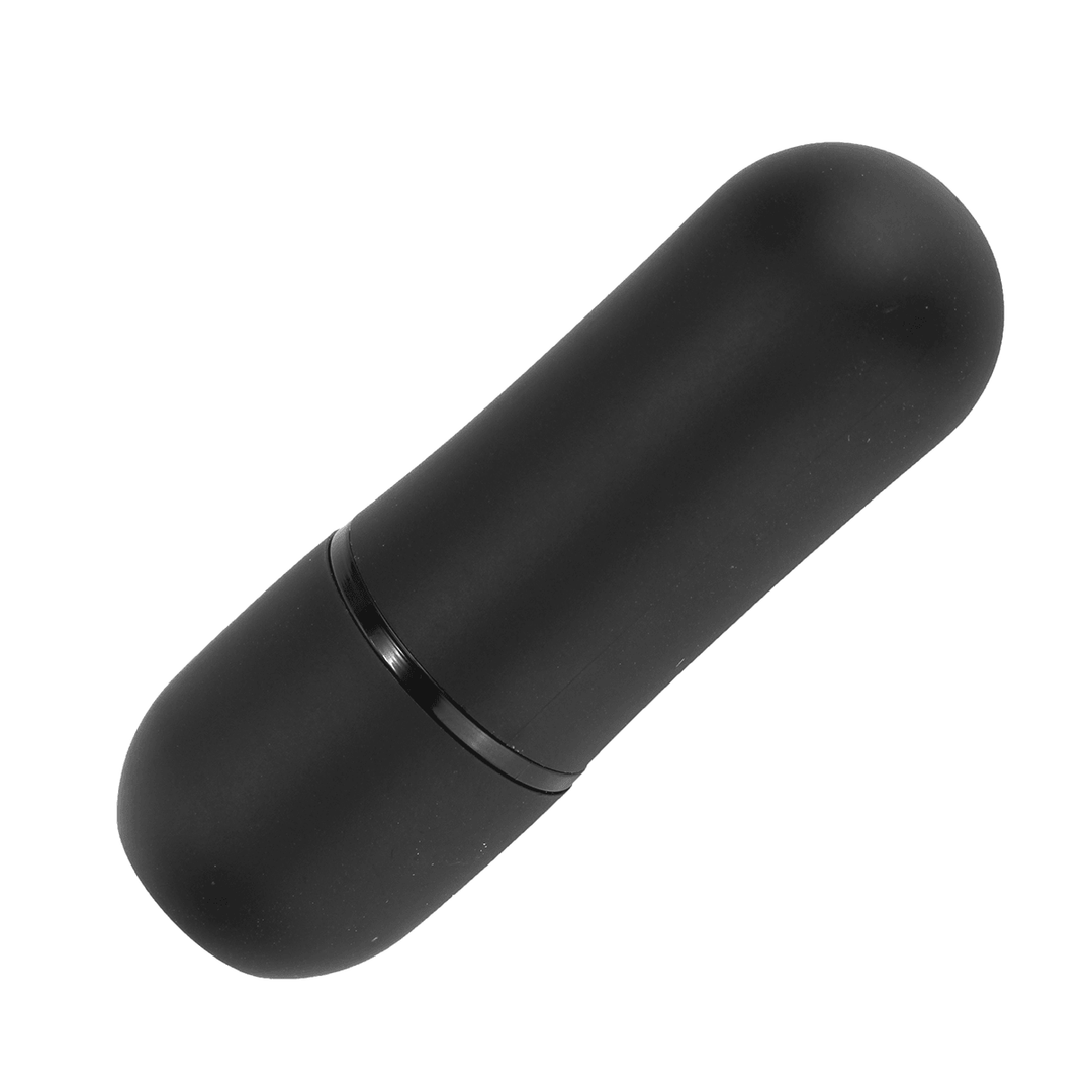 Matte Black round Empty Lipstick Tube Lip Balm Refillable Container DIY Makeup Cosmetic Tool - Trendha