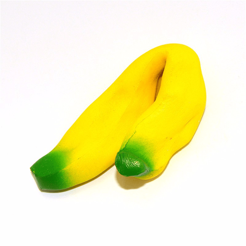 Areedy 17Cm Banana Squishy Super Slow Rising Simulation Fruit Kid Toy Christmas Gift - Trendha