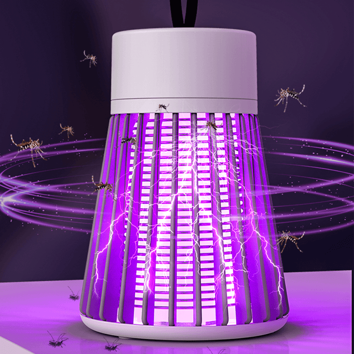 USB Rechargable Bug Zapper Attractant Electric Mosquito Zappers Killer Insect Fly Trap Electronic Mosquito Klling Lamp - Trendha