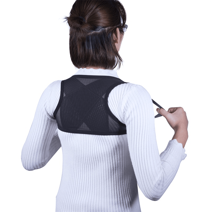 Unisex Adjustable Posture Corrector Hunchbacked Support Correction Belt Back Pain Relief - Trendha