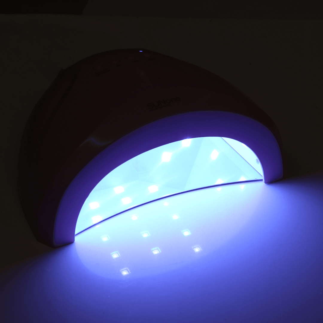 48W 30 LED UV Nail Lamp Light Gel Polish Cure Nail Dryer UV Lamp 3 Timers - Trendha