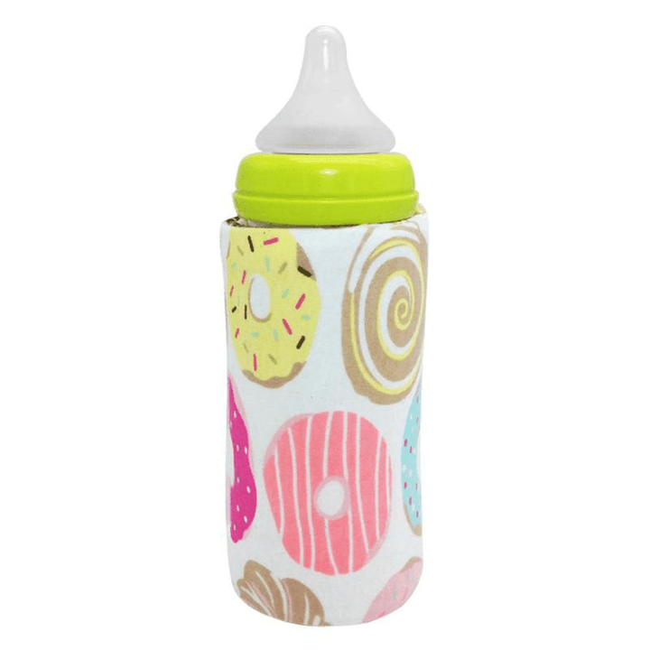 USB Baby Bottle Bag Warmer Portable Milk Travel Cup Warmer Heater Infant Feeding Bottle Bag Storage Cover Insulation Thermostat Bags - Trendha