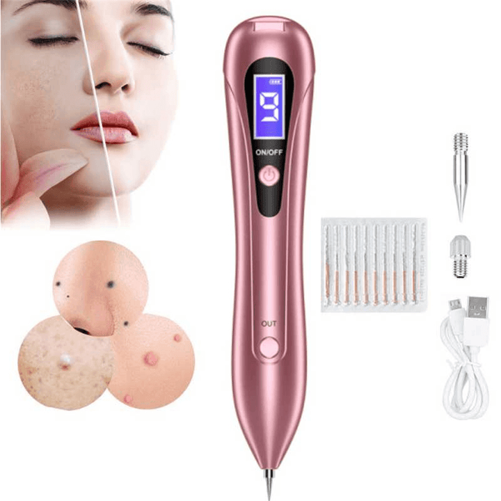 Skin Tag Removal Kit with Mole Remover Pen and 10 Needles for Home Use - Trendha