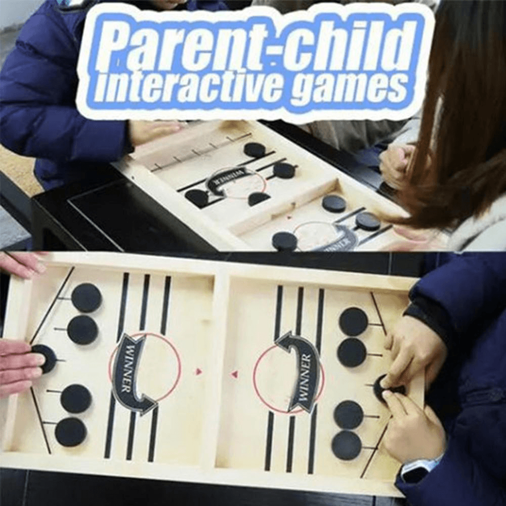 Chess Bouncing Chess Bouncing Chess Parent-Child Interactive Chess Bumping Chess Board Game Desktop Hockey Toys - Trendha