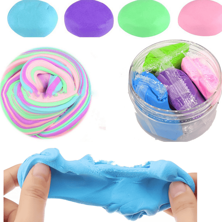 100ML Paper Clay SOFT Ultralight DIY Non-Toxic Magical Space Mud Plasticine Gift - Trendha