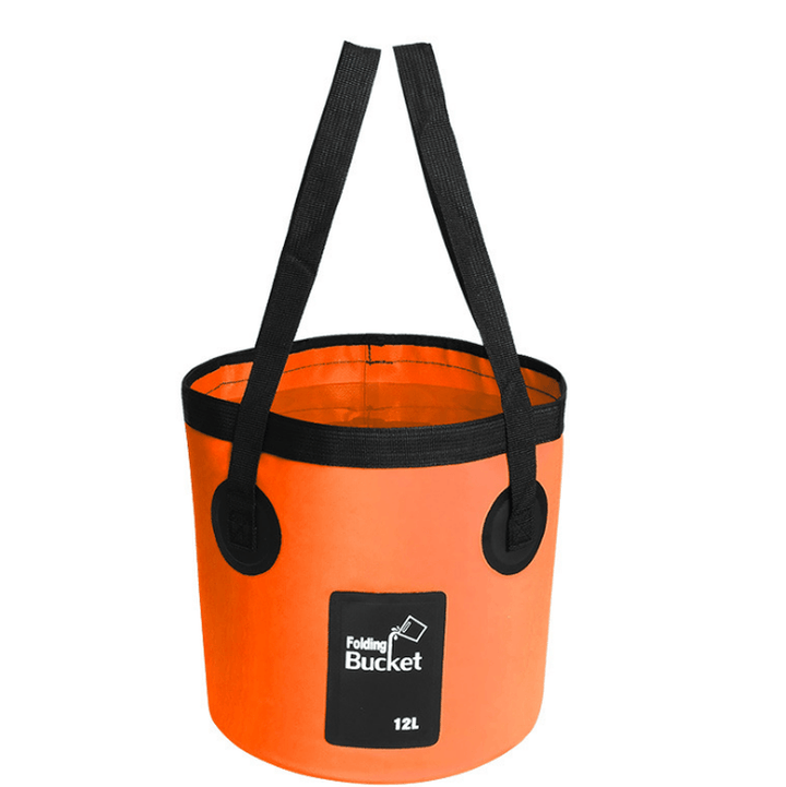 Portable Travel Bag Fishing Bucket Folding Bucket Bag Outdoor Convenient Travel Car Wash Bucket Outdoor Waterproof Bag - Trendha