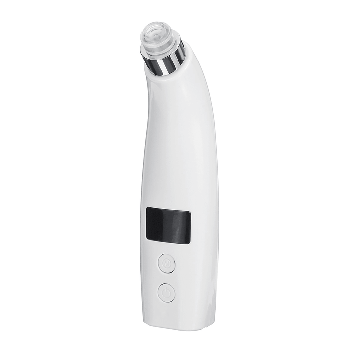USB Electric Blackhead Suction Remover 3 Gears Dry Oily Normal Skin Deep Cleanning Pores Dead Skin Cells Removal Machine with 4 Tips - Trendha