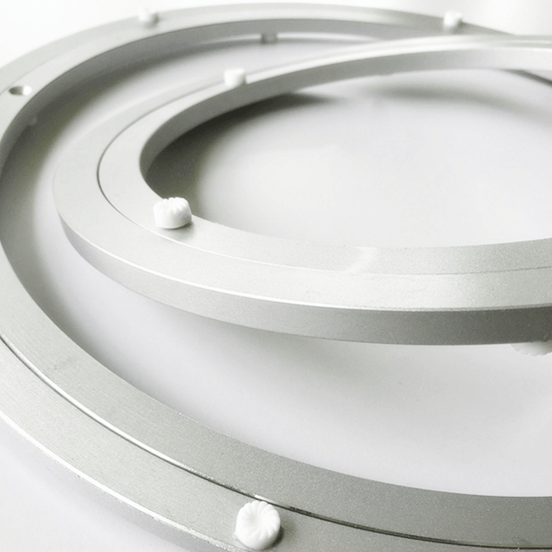 Heavy Duty Aluminium Rotating Bearing Turntable Turn Table round Plate Tableware - Trendha