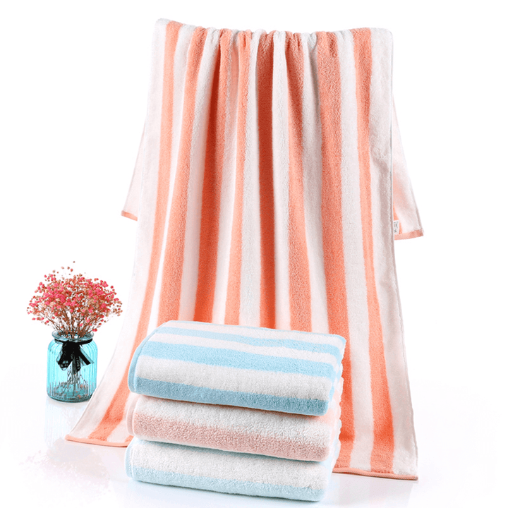 70X140CM 100% Cotton Bath Towel Face Care Hand Cloth Soft Towel Bathroom for Adults - Trendha