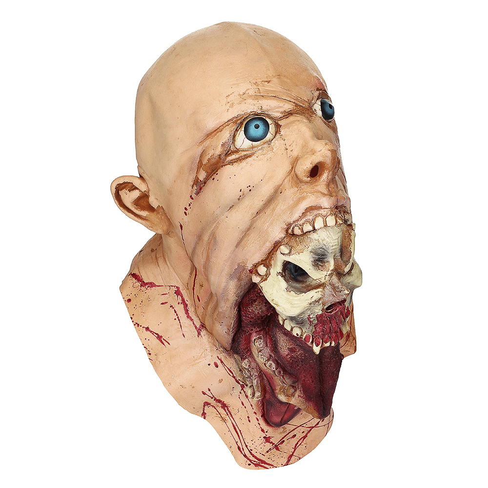Halloween Party Home Decoration Toys Horror Rotten Bloody Mask Props Toys Supply for Kids Gift - Trendha
