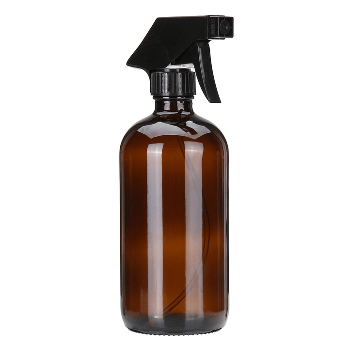 500Ml Amber Glass Spray Refillable Bottles Water Sprayer - Trendha