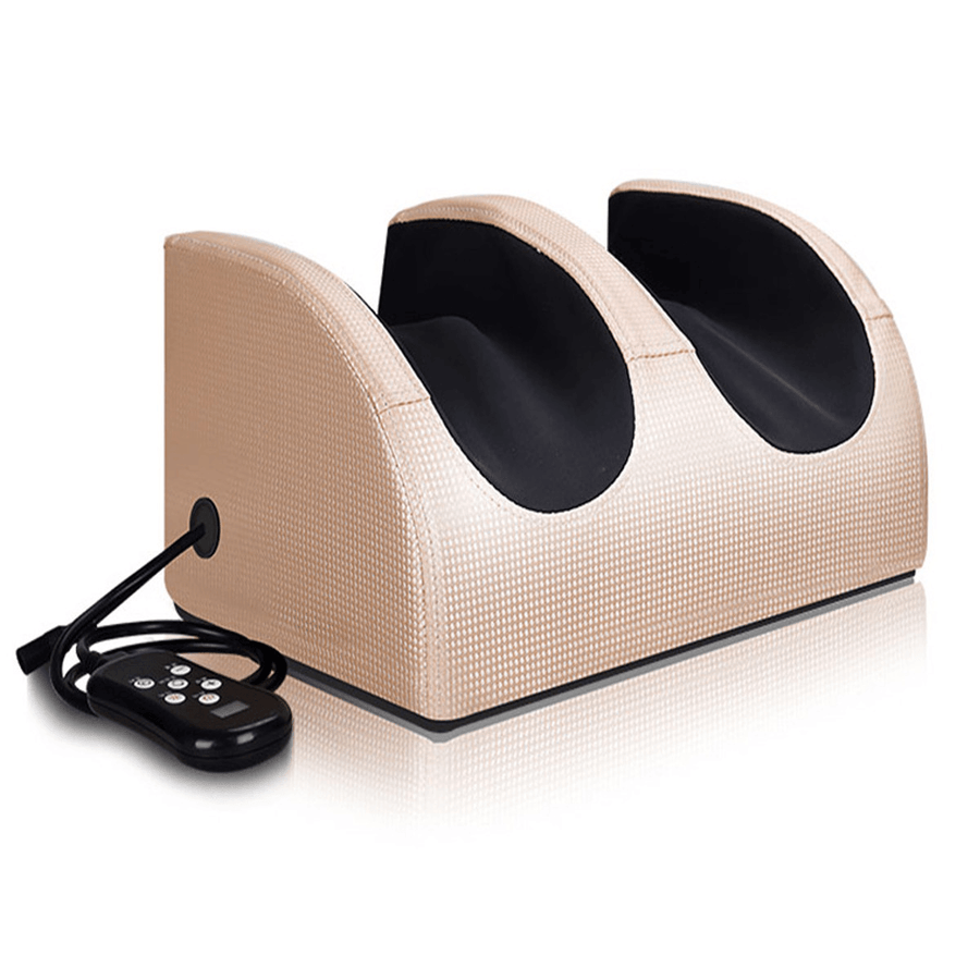 Multi-Functional Electric Heating Foot Massager Relaxation Vibrator Machine Leg Kneading Massager with Timing Function - Trendha