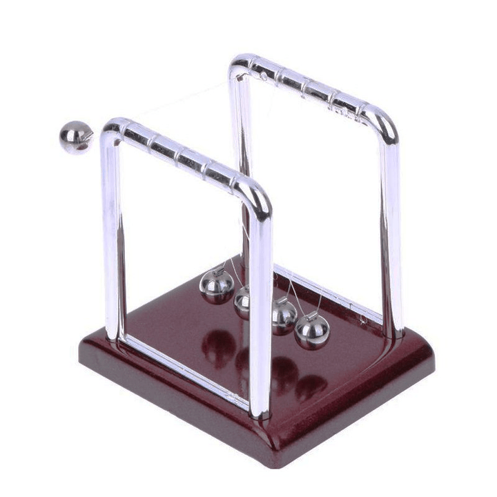 Newton Cradle Balance Steel Ball Physics Science Pendulum Development Educational Desk Toy Valentines Gift - Trendha