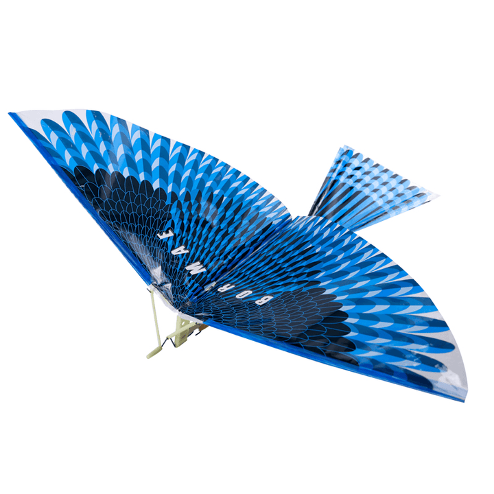 17.5Inches Bionics Eagle Flight Birds Assembly Flapping Wing DIY Model Aircraft Plane Toy - Trendha