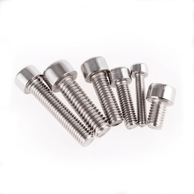 Suleve™ M5SH7 50Pcs M5 201 Stainless Steel 10-20Mm Hex Socket Cap Head Screw Washer Nut - Trendha