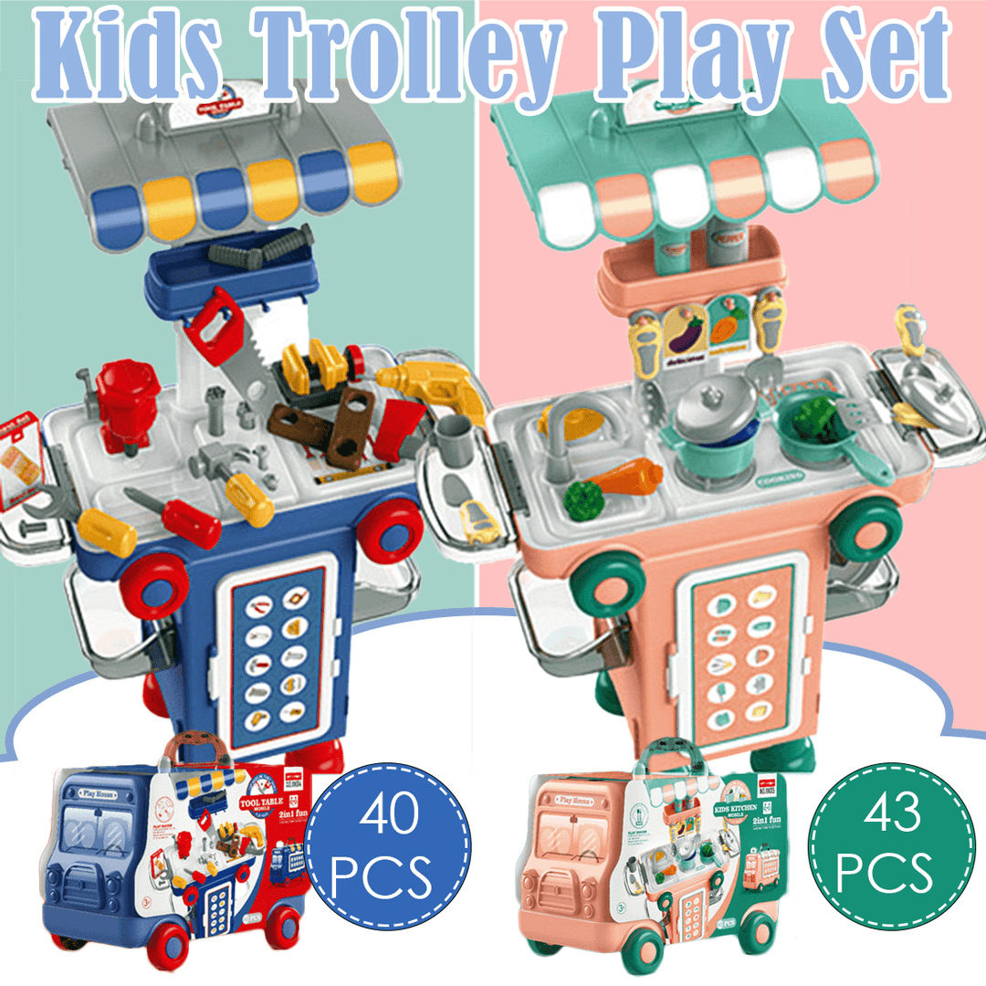 Children'S Simulation Kitchen Toys Disassembly and Assembly of Deformable Buses Play House Indoor Toys - Trendha