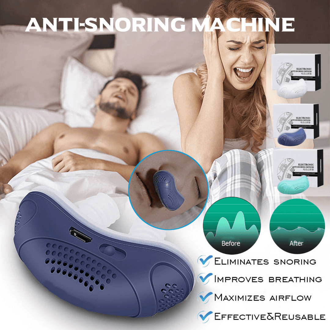 Electric Snorer Home Adult anti Snore Device Artifact Anti-Snoring Respirator - Trendha
