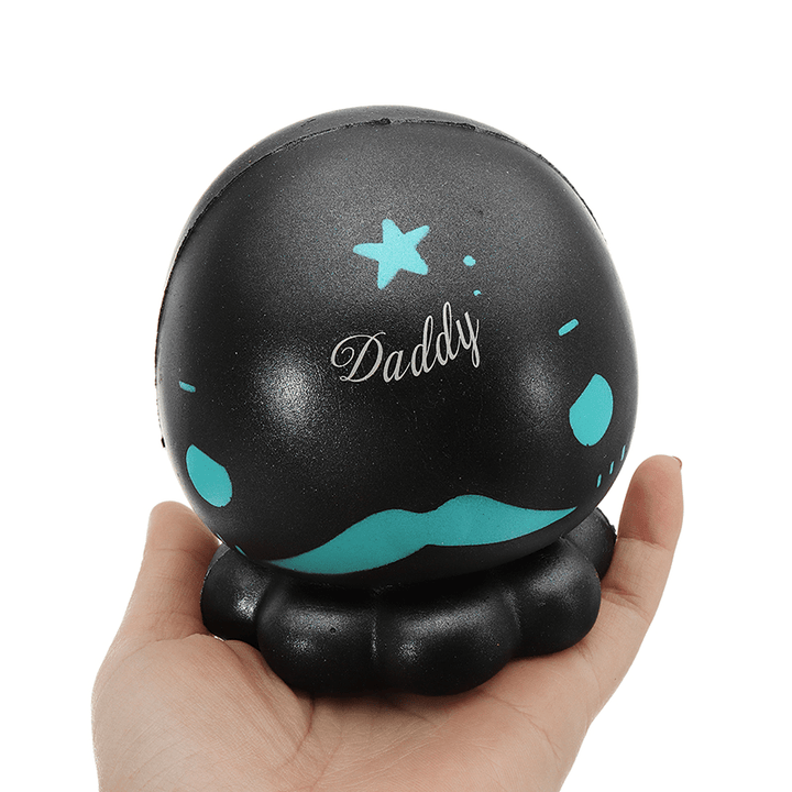 Deep Sea Cutie Black Octopus Squishy 16Cm Slow Rising with Packaging Collection Gift Soft - Trendha
