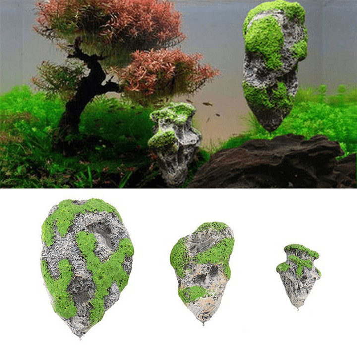 Yani Flying Stone Fish Tank Decoration Float Ornament Artificial Pumice Stone Small Size - Trendha