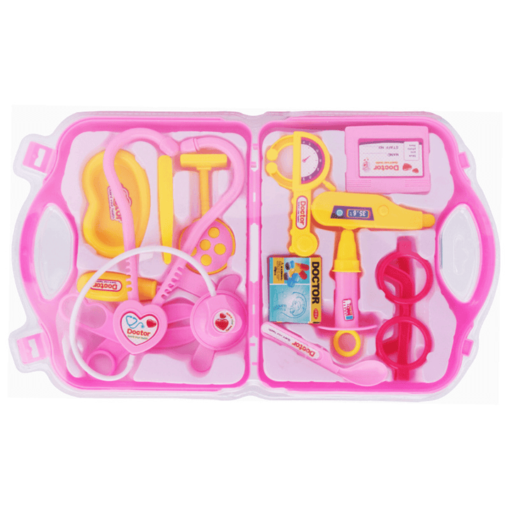 15 Pcs ABS Material Simulation Kids Childrens Role Play Pretend Doctor Nurses Set Toys - Trendha