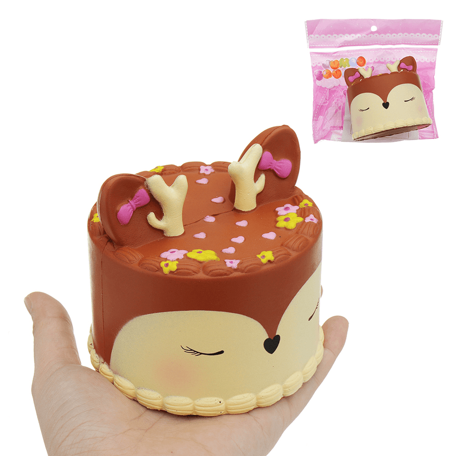 Unicorn Cake Squishy 10*10*9CM Slow Rising Collection Gift Decor Toy Original Packaging - Trendha