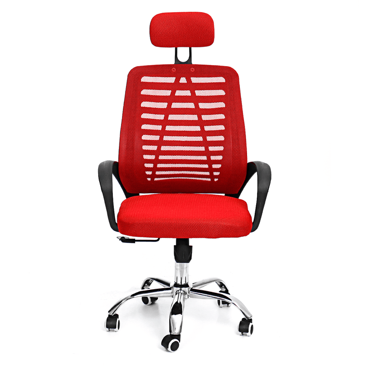 Ergonomic Office Chair with Rocking Funtion Sponge Cushion High-Back Comfortable Mesh for Home Office - Trendha