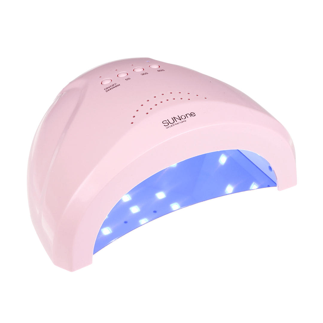 48W 30 LED UV Nail Lamp Light Gel Polish Cure Nail Dryer UV Lamp 3 Timers - Trendha